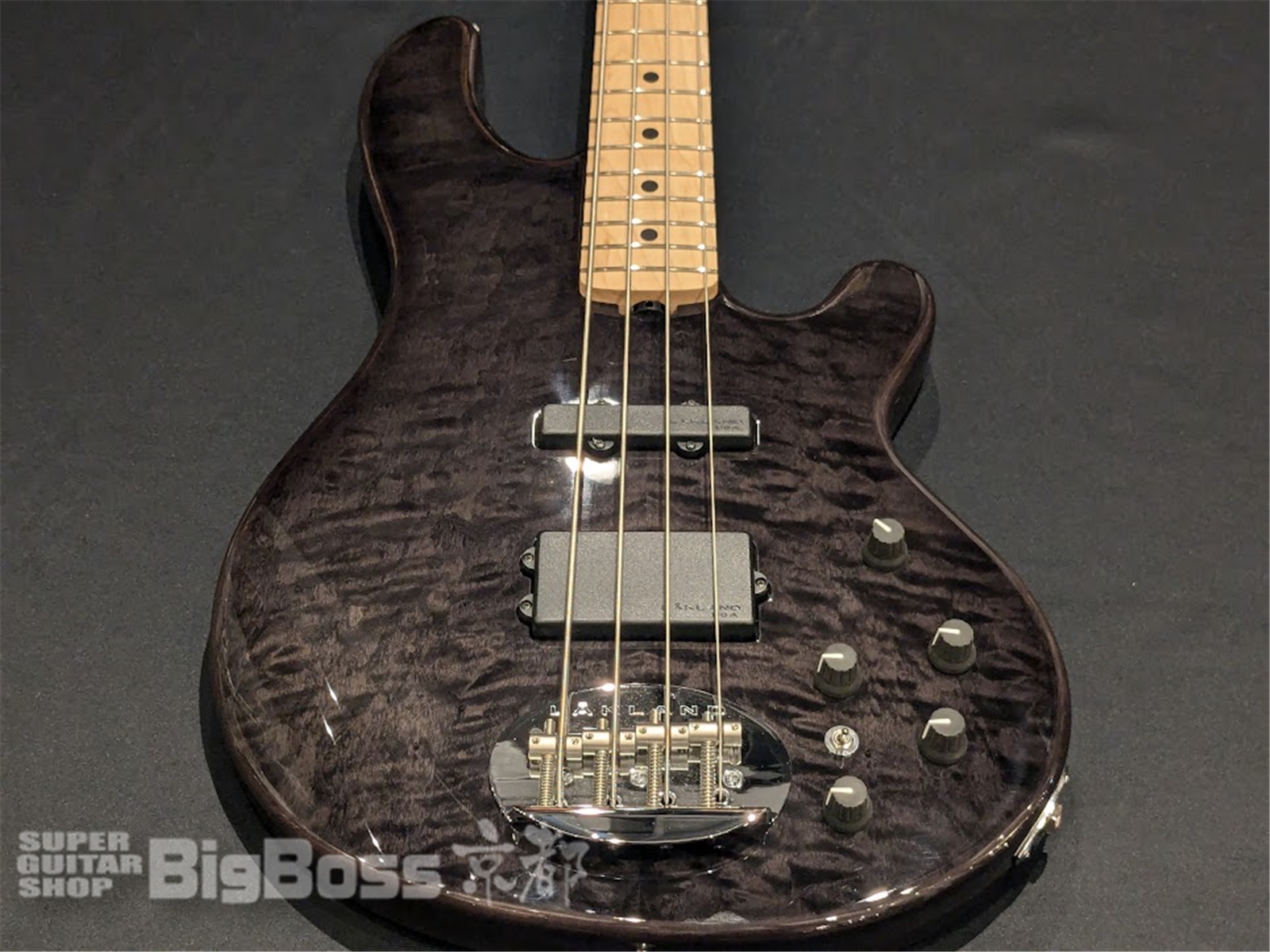 【即納可能】LAKLAND(レイクランド) SL44-94 Deluxe / Black Translucent / Maple FB 京都店