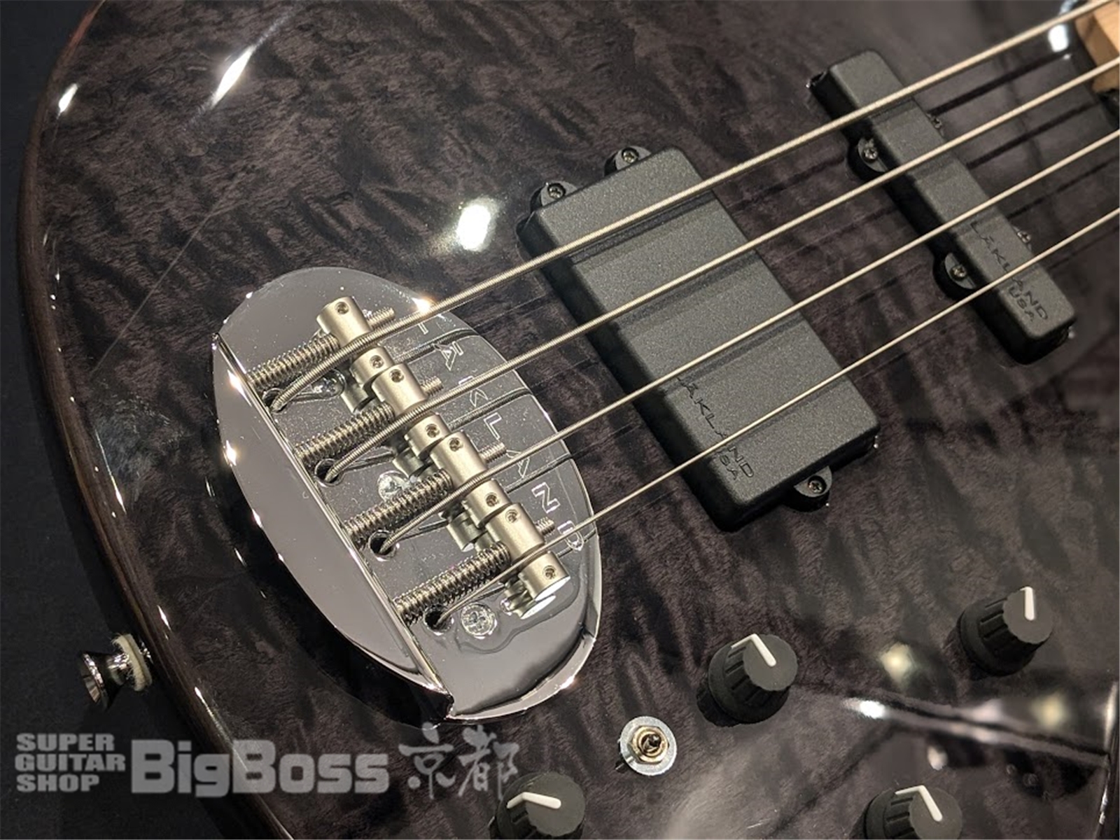 【即納可能】LAKLAND(レイクランド) SL44-94 Deluxe / Black Translucent / Maple FB 京都店