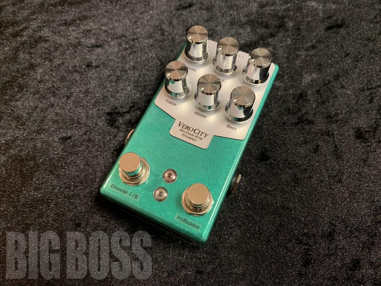 【受注生産】<br>VeroCity Effects Pedals VH34<br>Candy Green<br>(ディストーション/プリアンプ)(ベロシティエフェクツペダルズ)