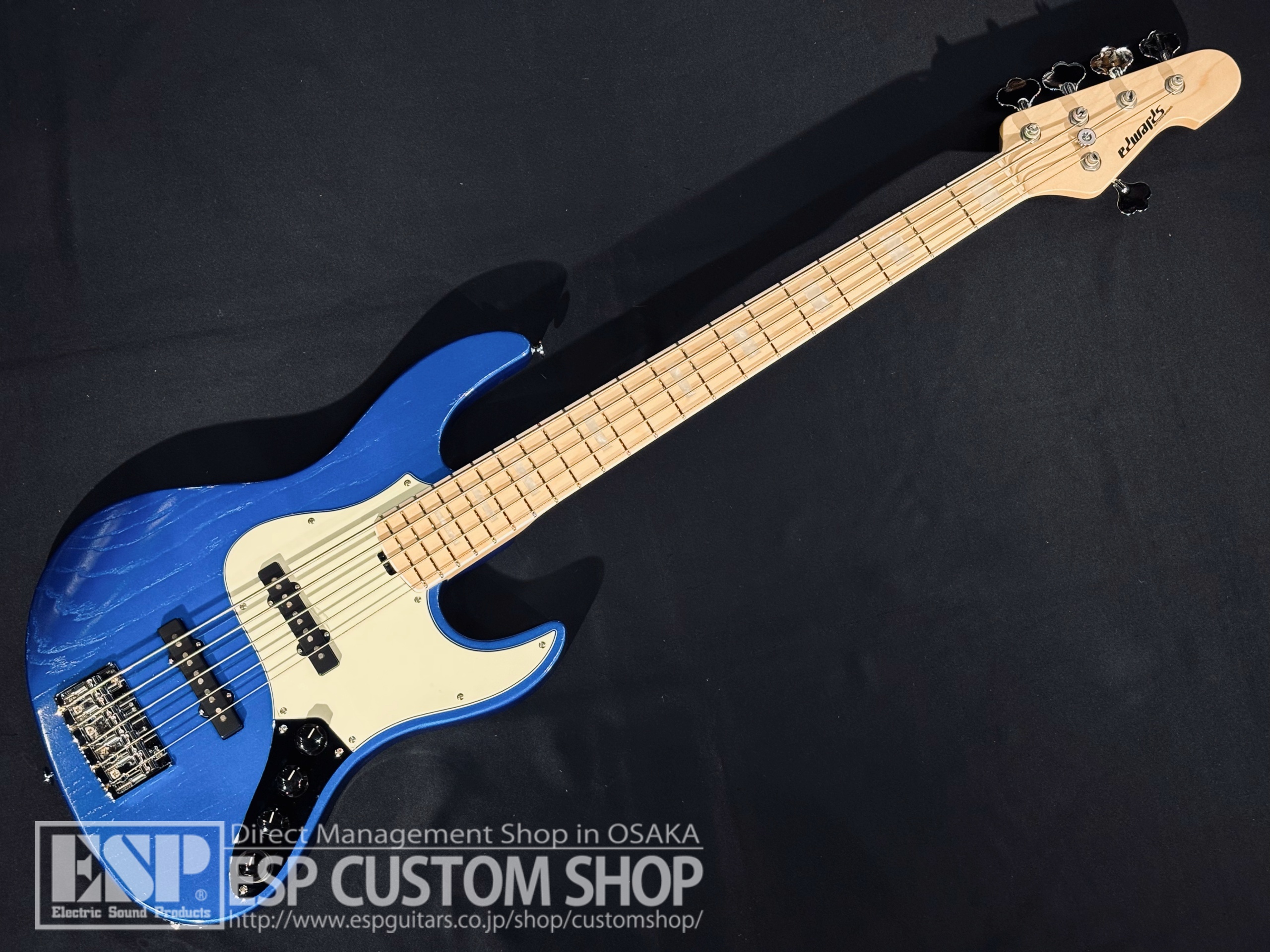 【即納可能】EDWARDS(エドワーズ) E-AMAZE-AS-5/M Solid Metallic Blue 大阪店