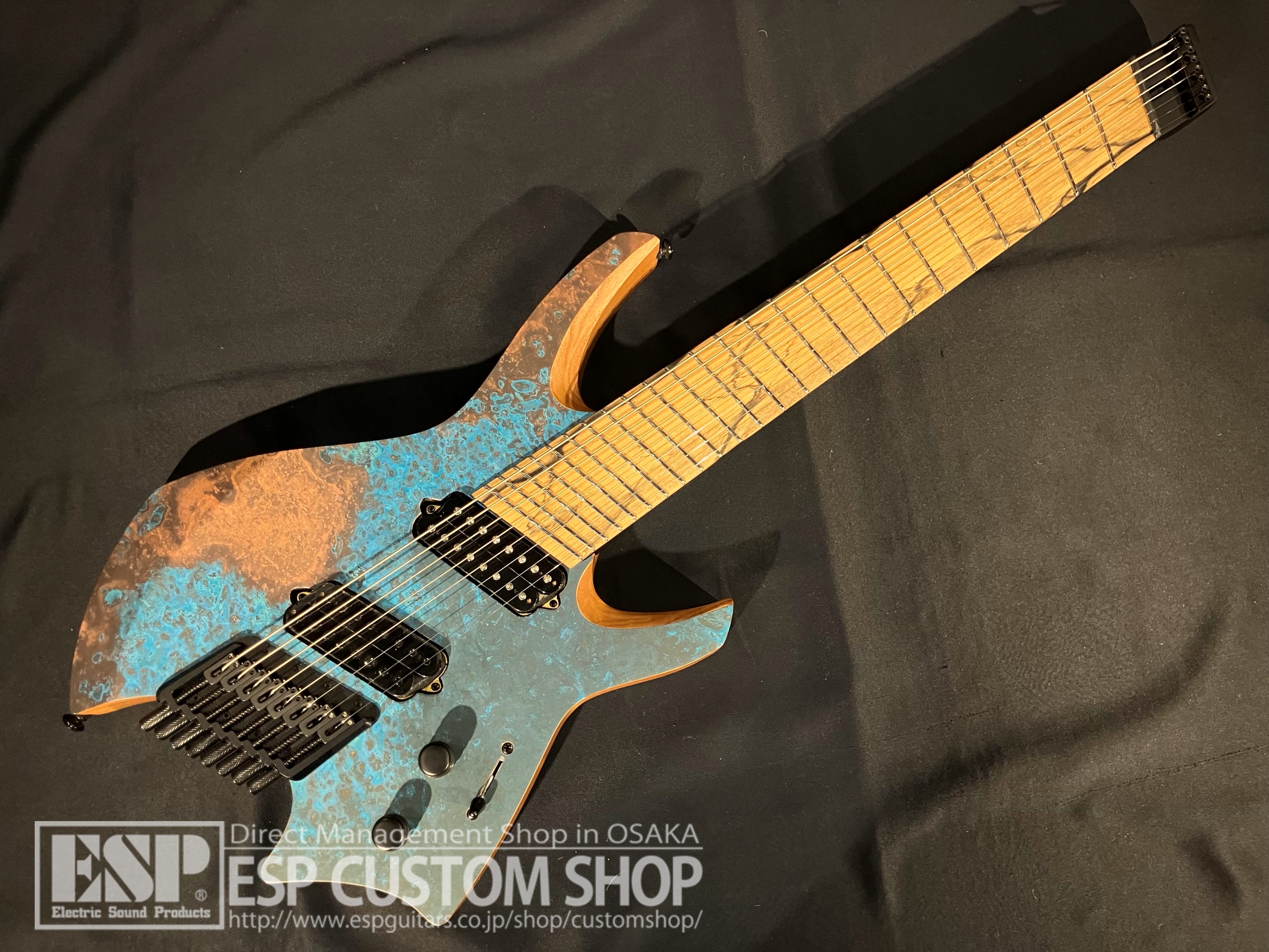 【即納可能】Ormsby Guitars GOLIATH ELITE II G8 SWAS EB BLUE 大阪店