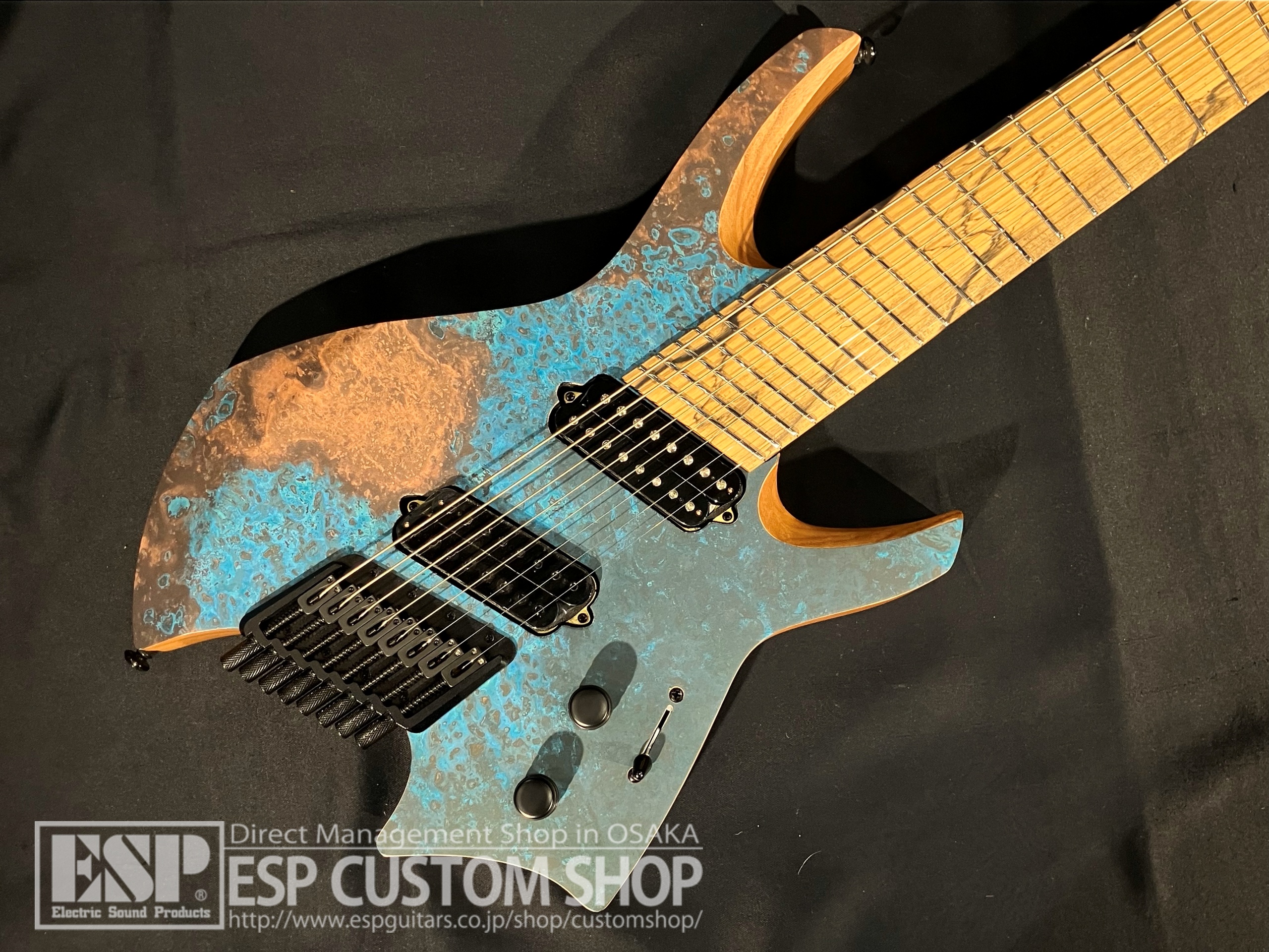 【即納可能】Ormsby Guitars GOLIATH ELITE II G8 SWAS EB BLUE 大阪店