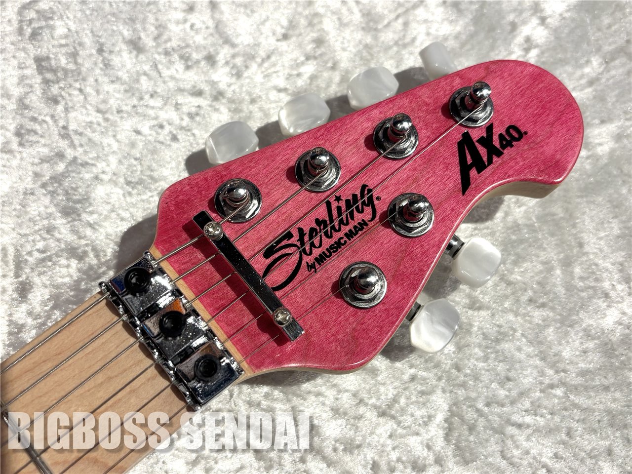 【即納可能】Sterling by MUSIC MAN AX 40 / Trans Pink 仙台店