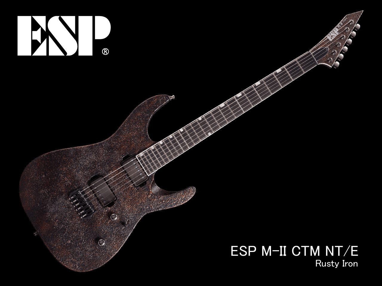 【受注生産】ESP(イーエスピー) M-II CTM NT/E (Rusty Iron)