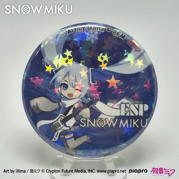 【SNOW MIKU 2026】ESP×雪ミク 缶バッジ（跳）