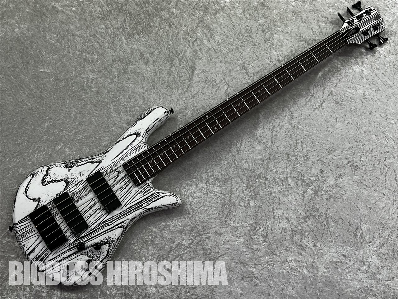 【即納可能】Spector（スペクター）NS Pulse 5 Satin EX-LTD (White w/Black Filler) 広島店