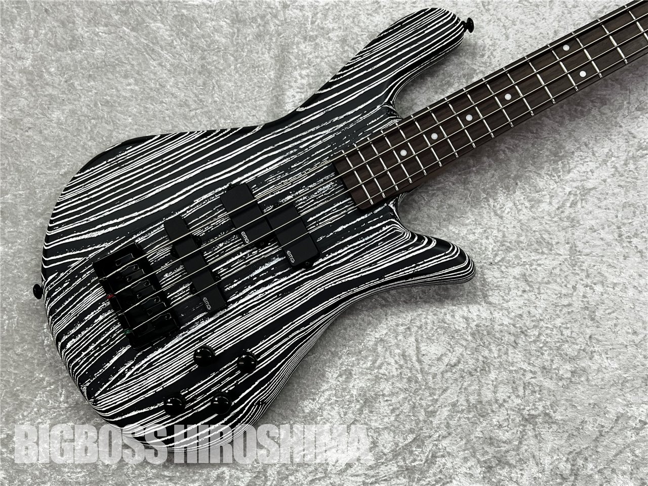 【即納可能】Spector(スペクター) NS PULSE 4 Satin EX-LTD (Black w/White Filler) 広島店