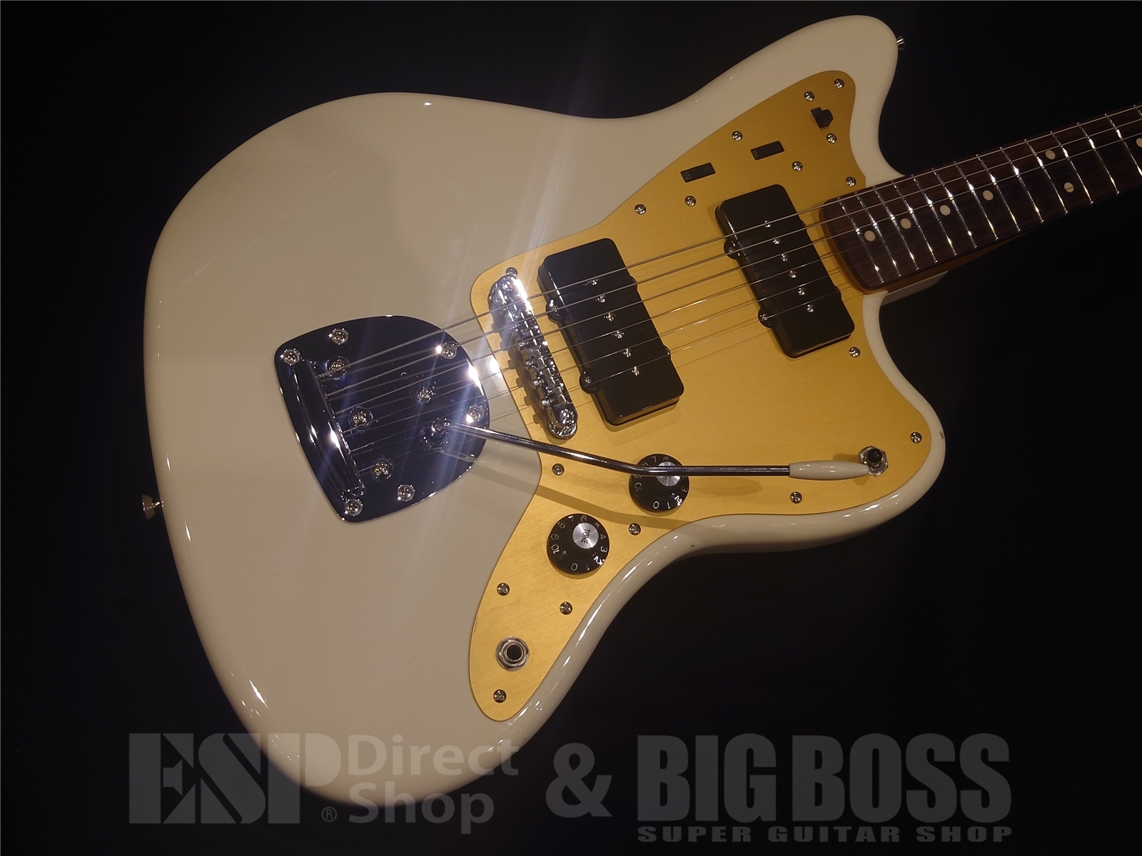 【中古品 / 即納可能】Squier by Fender(スクワイヤー バイ フェンダー) J.Mascis Jazzmaster MOD / Vintage White 京都店 - 2