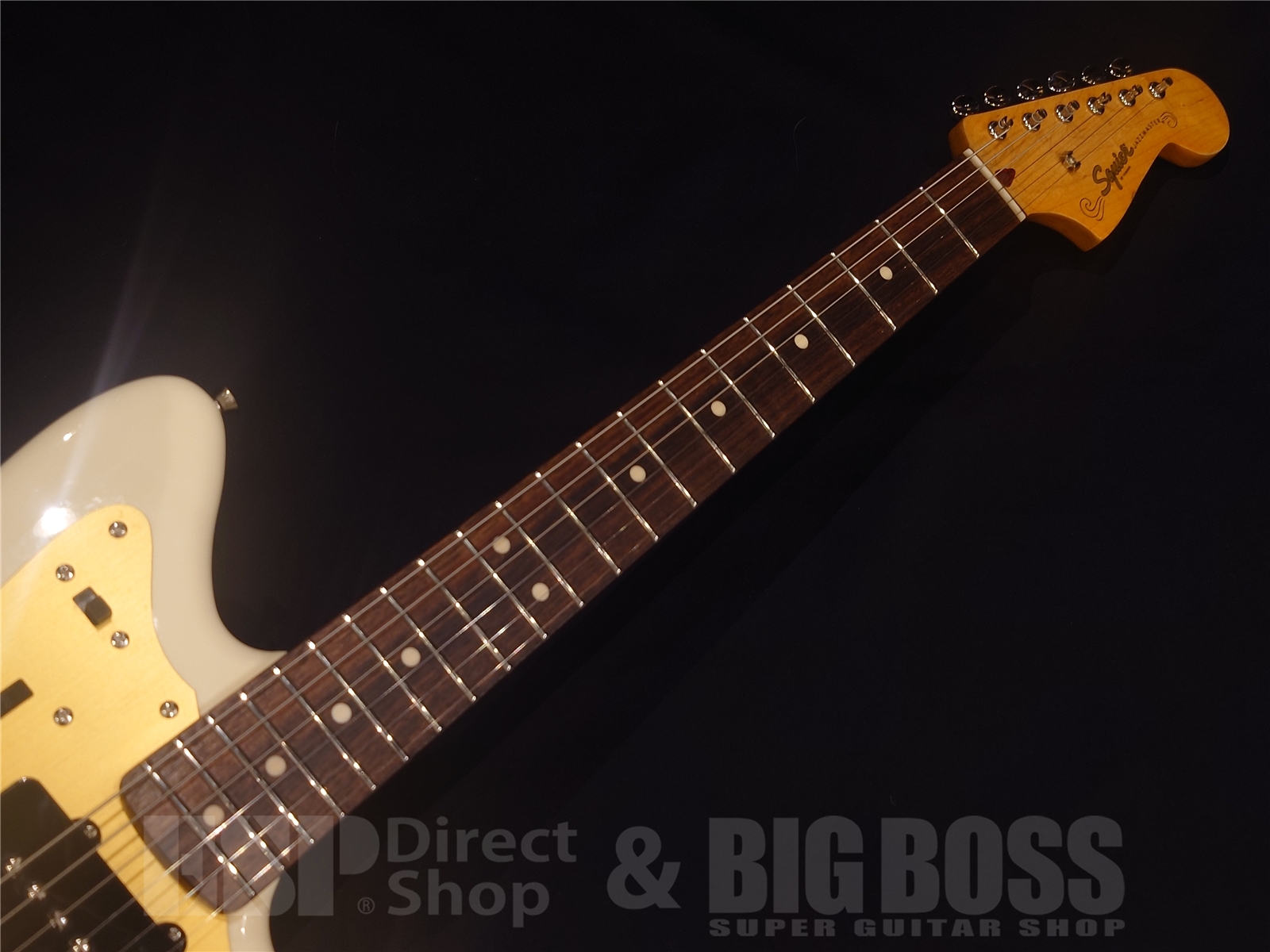 【中古品 / 即納可能】Squier by Fender(スクワイヤー バイ フェンダー) J.Mascis Jazzmaster MOD / Vintage White 京都店 - 5