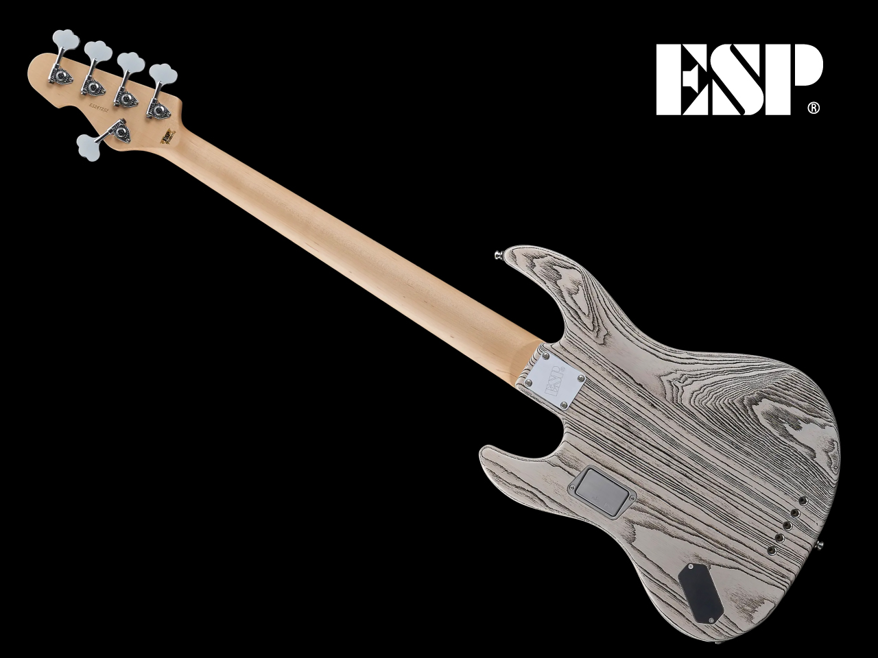 【受注生産】ESP(イーエスピー) AMAZE-AS-5 / Driftwood White w/Black Filler - 2