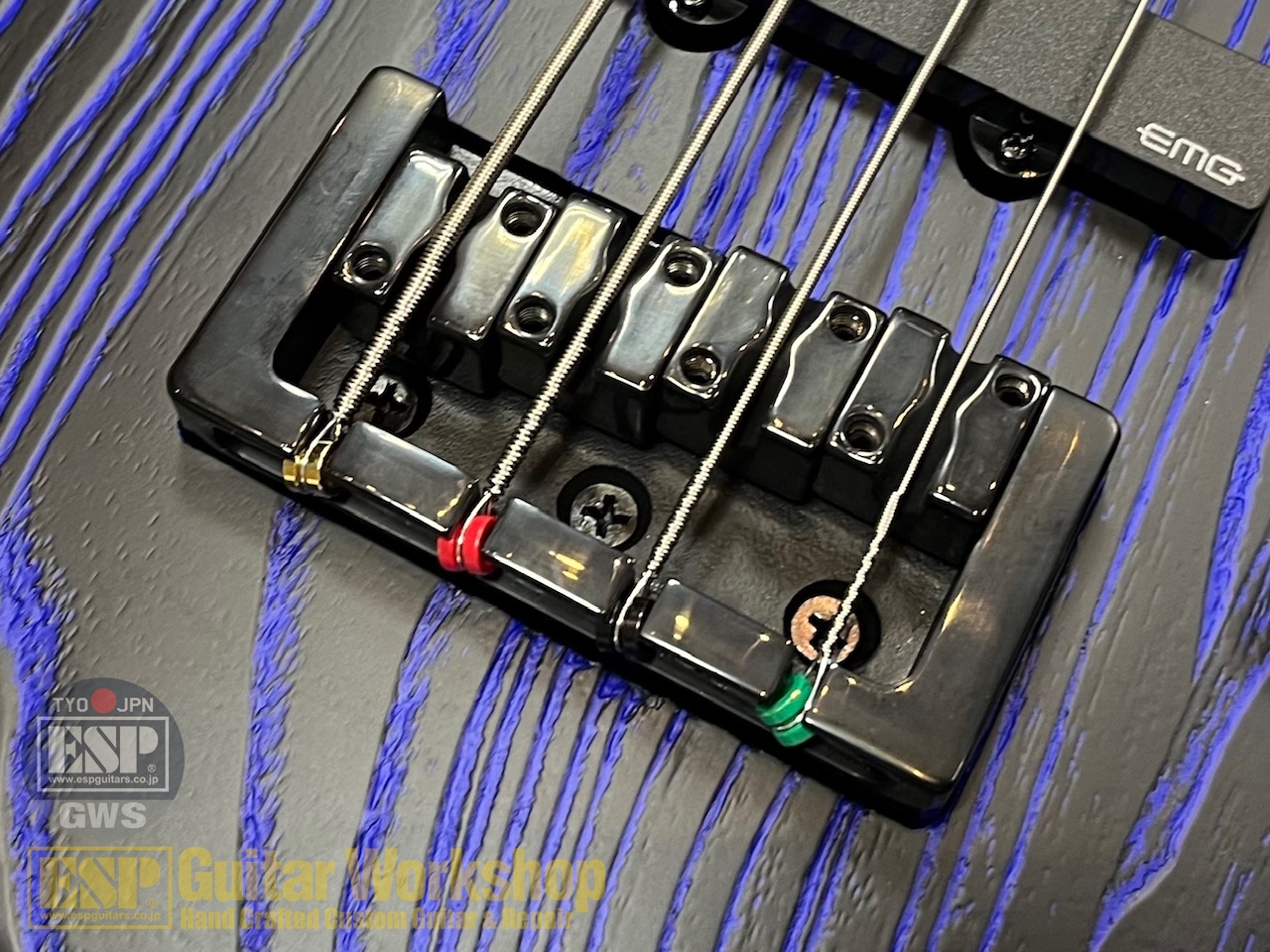 【即納可能】Spector NS Pulse 4/ Black Blue Fill  GWS