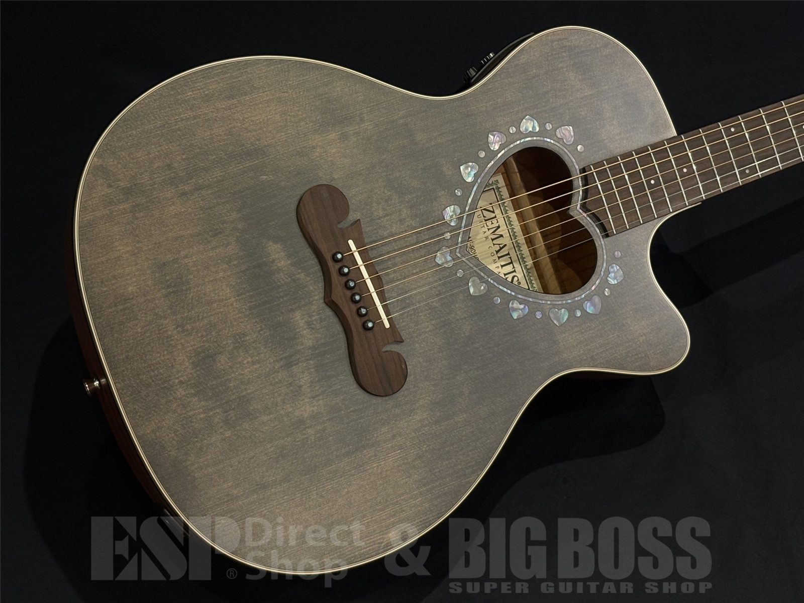 【即納可能】Zemaitis(ゼマイティス) CAF-90HCW / Denim Black Abalone 京都店 - 2