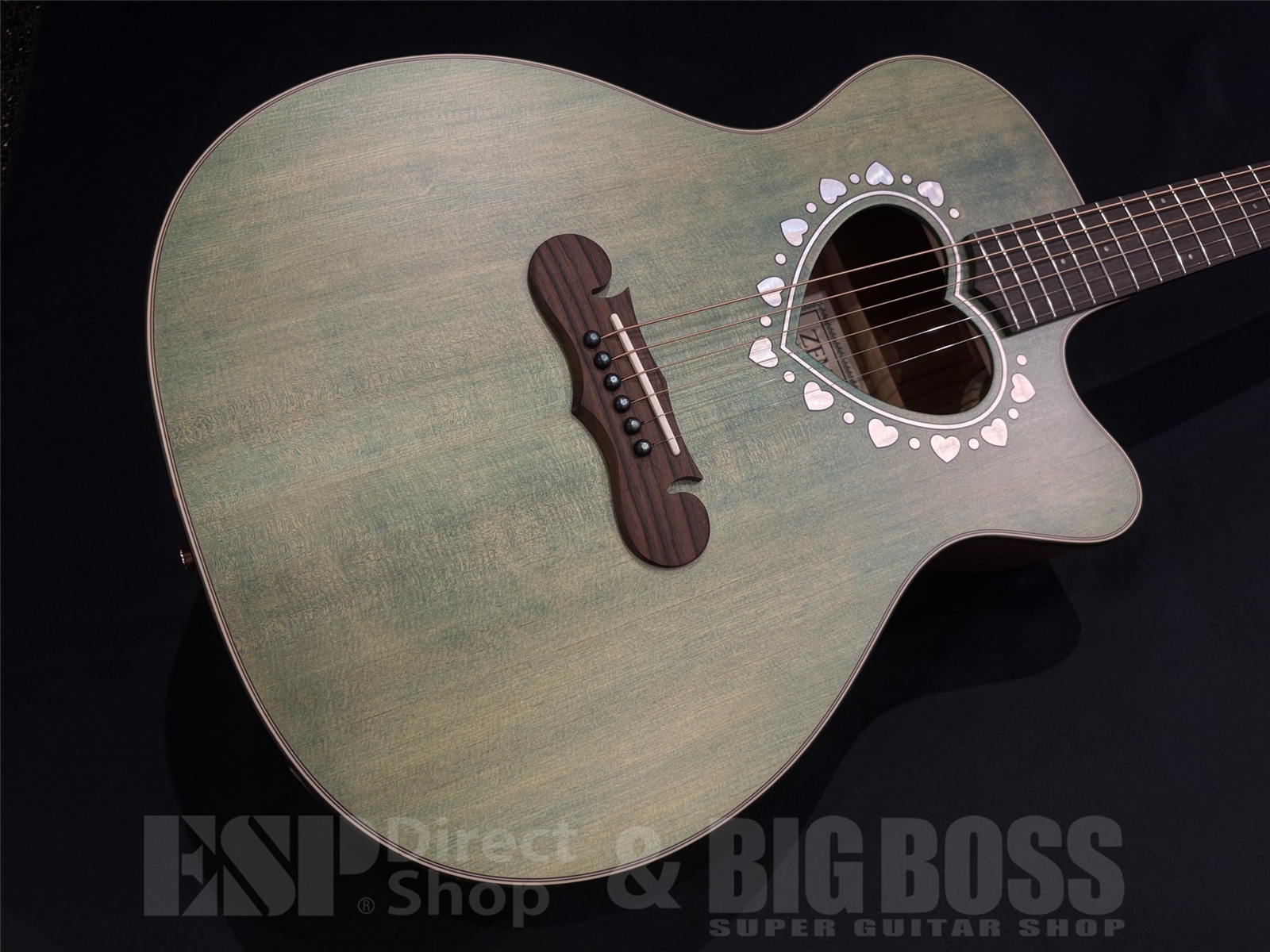 【即納可能】Zemaitis(ゼマイティス) CAF-90HCW / Forest Green Mother of Pearl 京都店 - 2