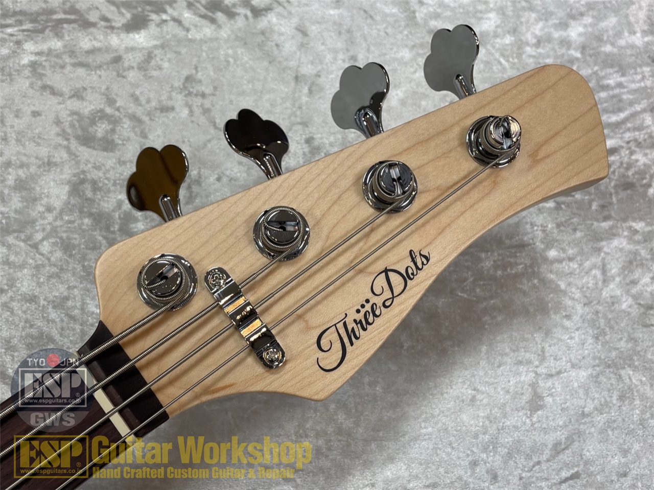 【即納可能】Three Dots Guitars JB Alder/Rosewood /Vintage Blue Metallic　GWS