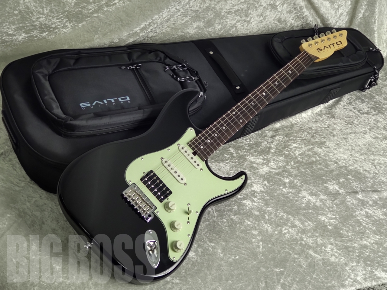 【即納可能】SAITO GUITARS(サイトウギターズ) S-622CS Heritage (Black / Mint Green) お茶の水駅前店(東京)