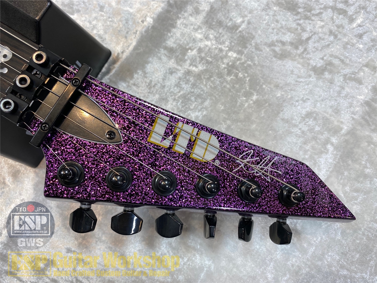 【即納可能】LTD KH-602 Purple Sparkle Kirk Hammett Signature Model (カーク・ハメット シグネイチャーモデル) GWS