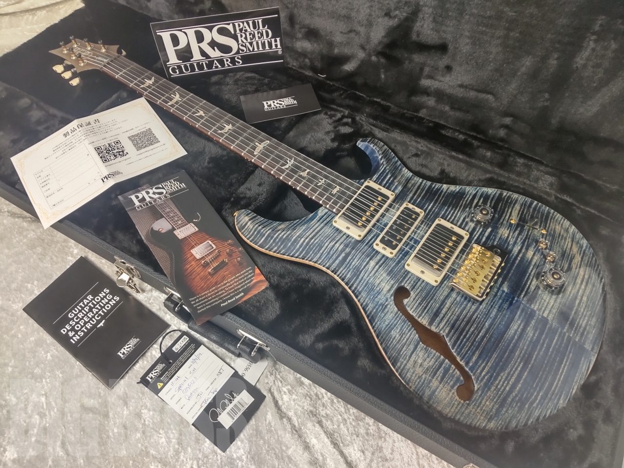 【即納可能】Paul Reed Smith(ポールリードスミス/PRS) Special Semi-Hollow 10Top / Faded Whale Blue (2024年製 S/N 0395123)