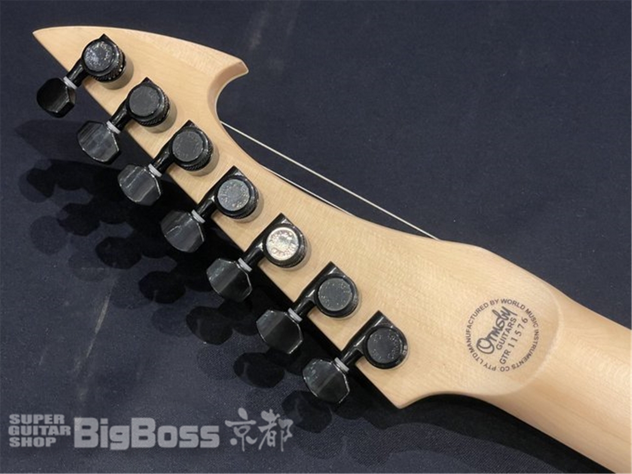 【即納可能】Ormsby Guitars (オームスビーギター) HYPE G7 FLOYD EXO MH / BLUE BURST 京都店