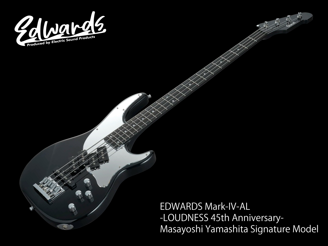 【期間限定・20本完全受注生産】EDWARDS(エドワーズ) Mark-IV AL (Alder Body)  -LOUDNESS 45th Anniversary- Masayoshi Yamashita Signature Model - 3