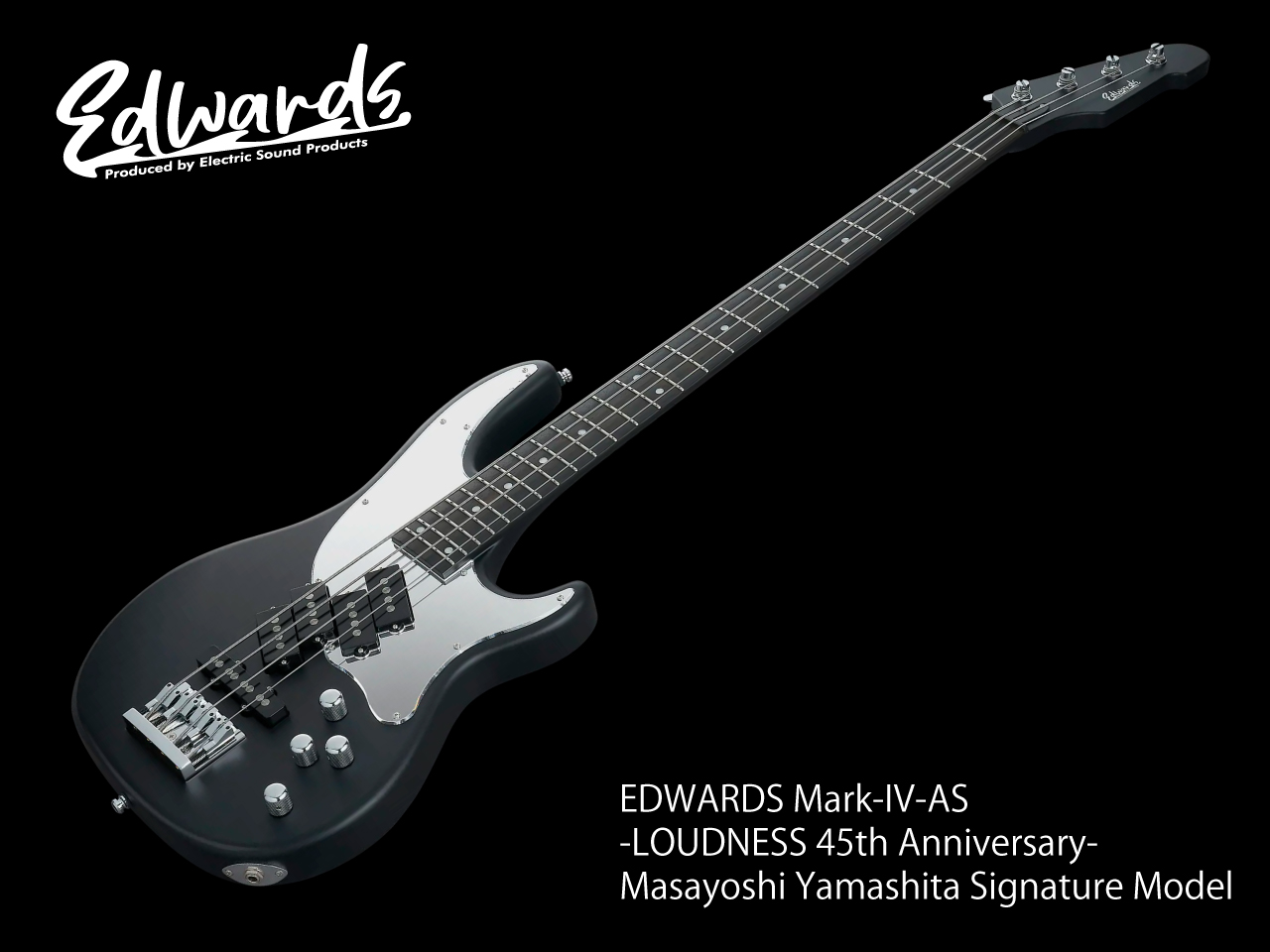 【期間限定・20本完全受注生産】EDWARDS(エドワーズ) Mark-IV AS (Ash Body)  -LOUDNESS 45th Anniversary- Masayoshi Yamashita Signature Model - 3
