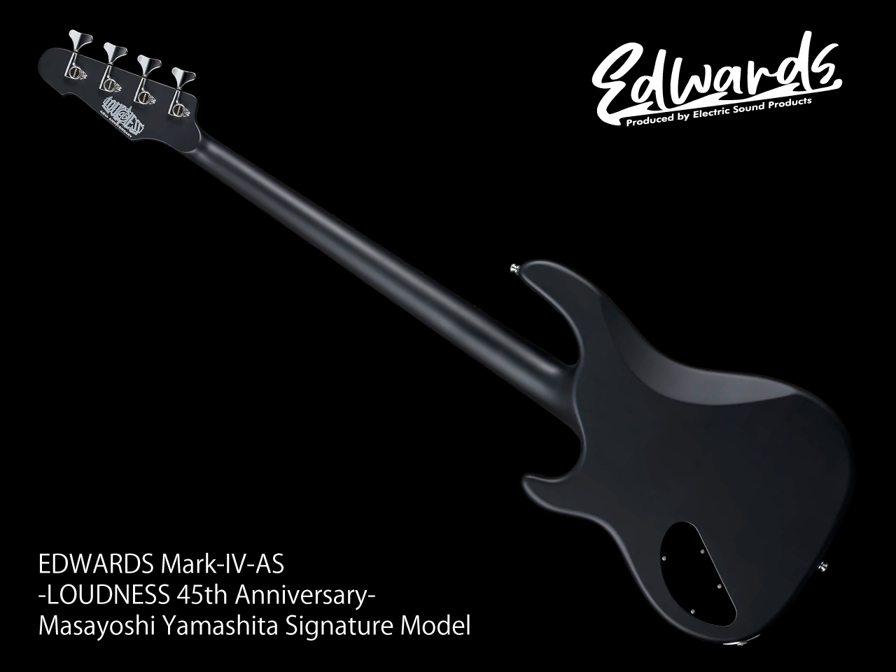 【期間限定・20本完全受注生産】EDWARDS(エドワーズ) Mark-IV AS (Ash Body)  -LOUDNESS 45th Anniversary- Masayoshi Yamashita Signature Model - 2