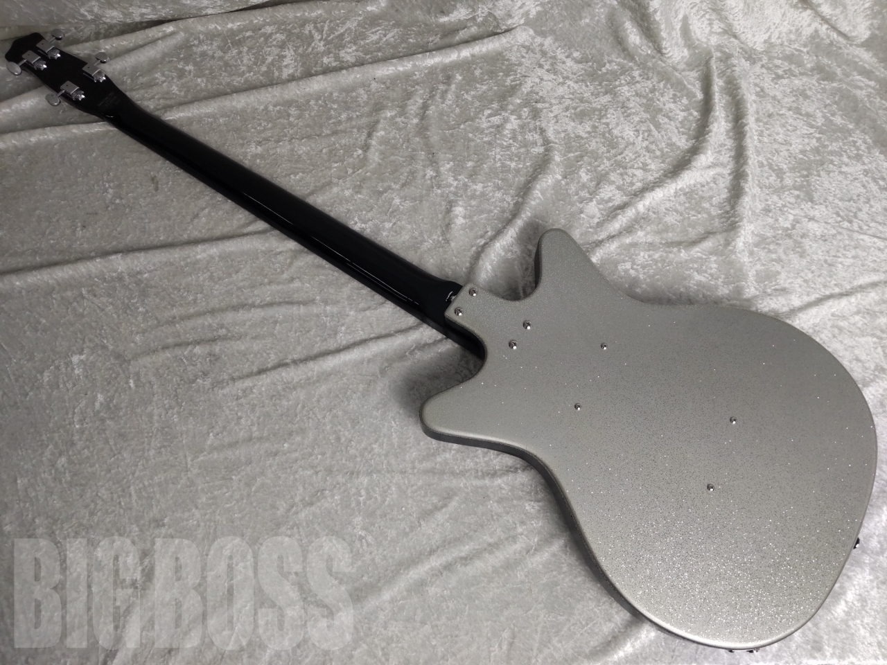 【即納可能】Danelectro(ダンエレクトロ) 59DC LONGSCALE BASS / METALFLAKE SILVER お茶の水駅前店(東京)