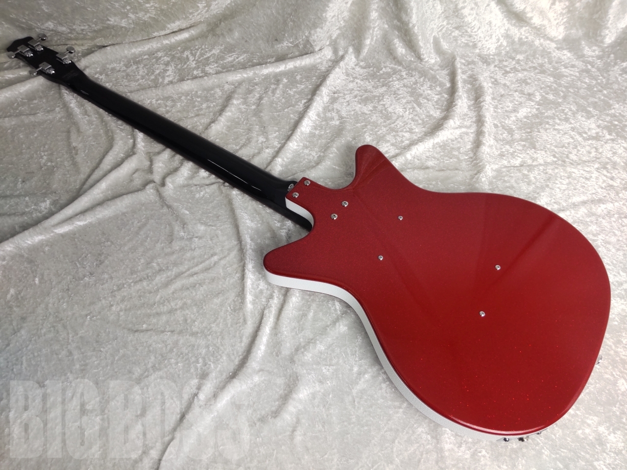 【即納可能】Danelectro(ダンエレクトロ) 59DC LONGSCALE BASS / METALFLAKE RED お茶の水駅前店(東京)