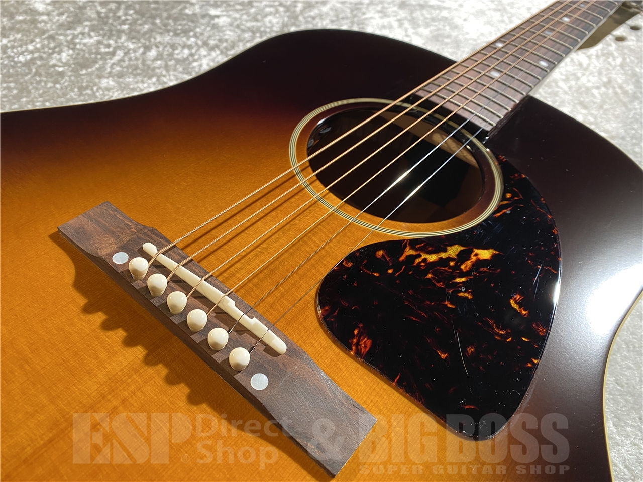 【即納可能】Epiphone(エピフォン) Inspired by Gibson Custom Tamio Okuda J-45 (Washed Vintage Sunburst) 札幌店 - 3