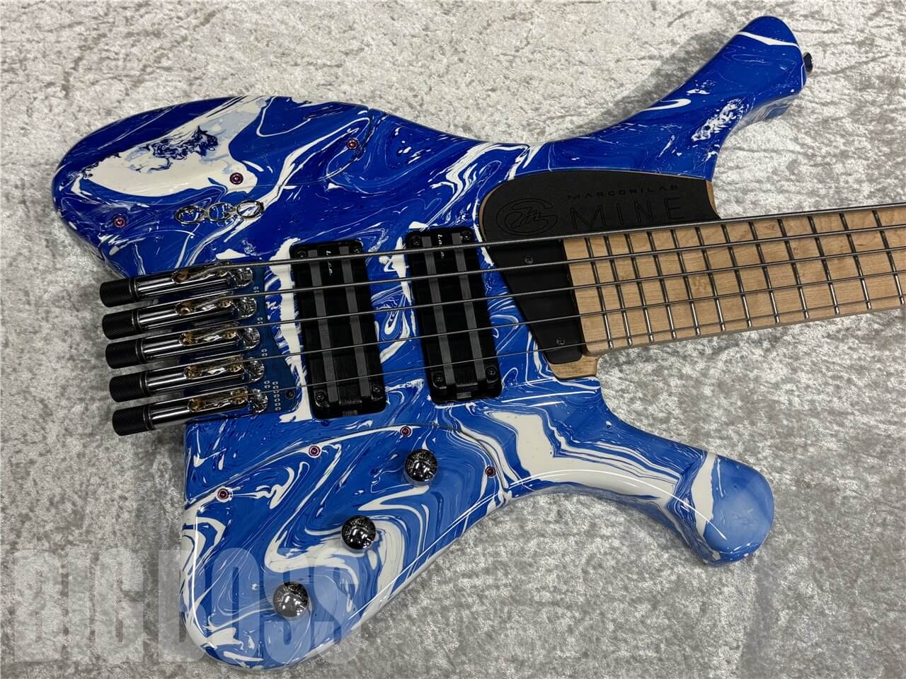 【即納可能】EGO Guitar（イーゴギター） Bass Mine 5（Ocean）　名古屋店