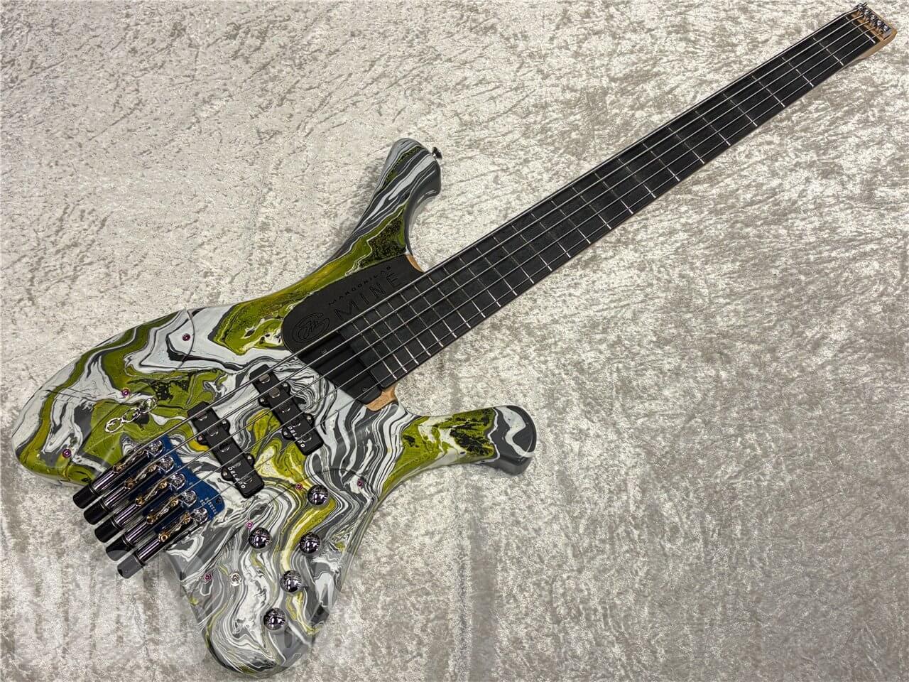 【即納可能】EGO Guitar（イーゴギター） Bass Mine 5（Steam Punk）　名古屋店