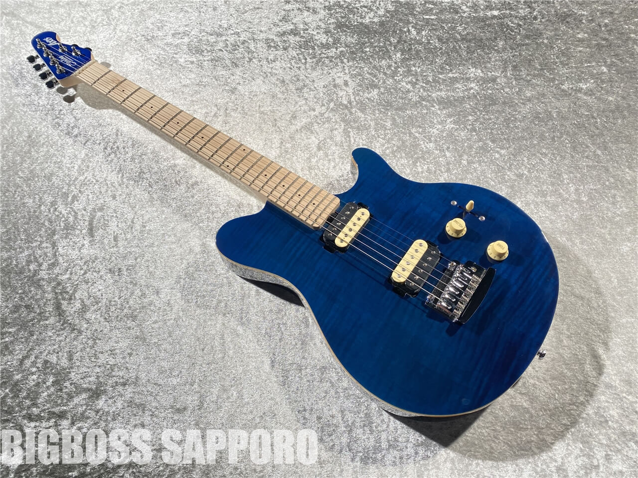 【即納可能 / 大決算セール】Sterling by MUSIC MAN(スターリン バイ ミュージックマン) AXIS FLAME MAPLE AX3FM / Neptune Blue 札幌店 【大決算SALE開催中｜3月31日(月)まで】