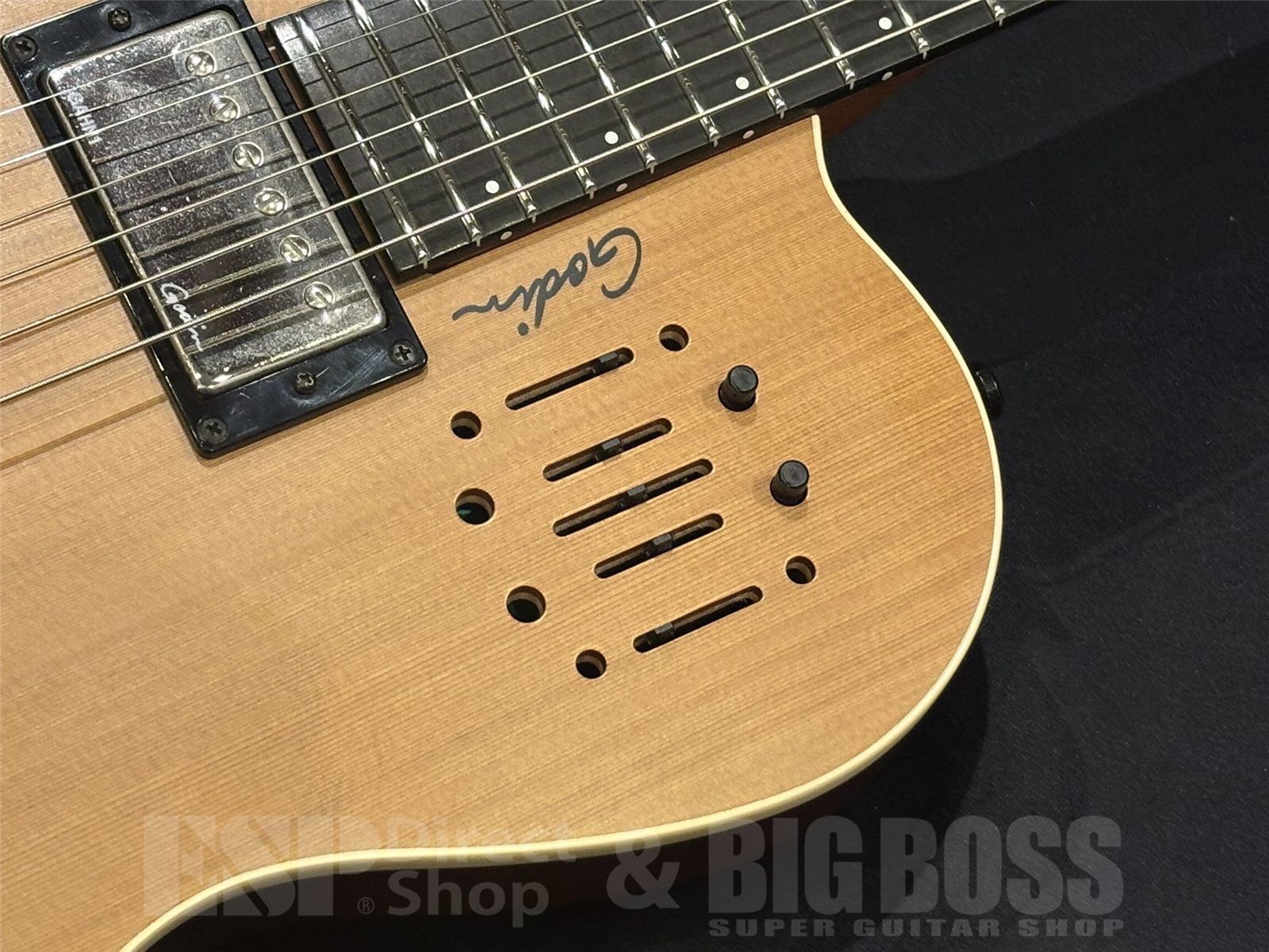 【USED / 即納可能】Godin(ゴダン) A6 ULTRA Natural SG Left-Handed 京都店 - 3
