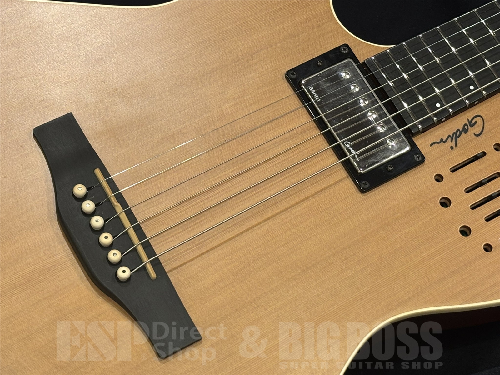 【USED / 即納可能】Godin(ゴダン) A6 ULTRA Natural SG Left-Handed 京都店 - 4