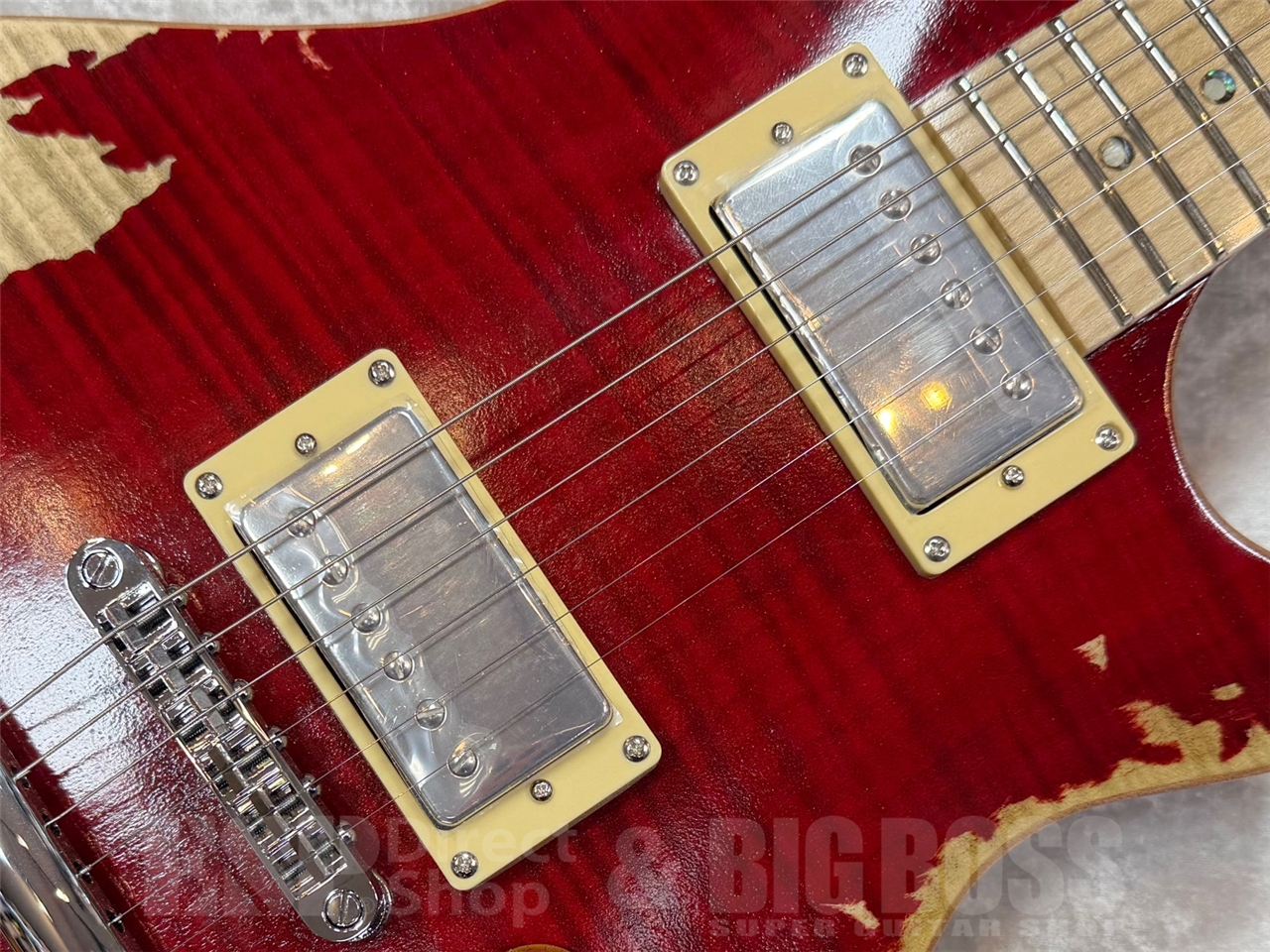 【即納可能】【ESP×バンドリ！ ガールズバンドパーティ！ コラボレーション】BanG Dream!(バンドリ！)POTBELLY FM Rāna  / MyGO!!!!! 要 楽奈 Model GWS - 6