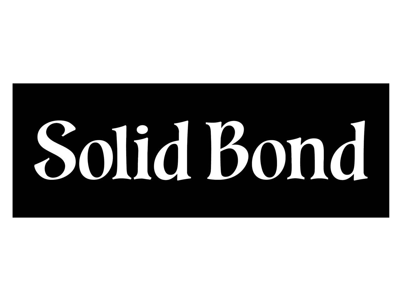 Solid Bond(ソリッドボンド) Sticker-A [Sticker-A] (ステッカー)