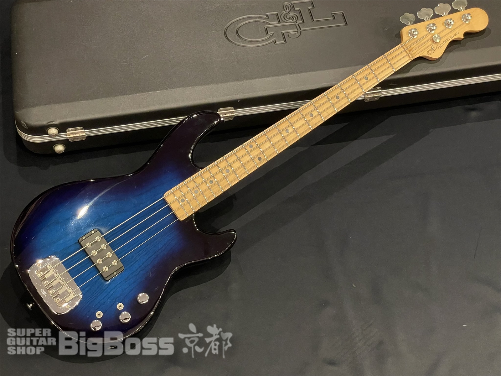 【USED/即納可能】G&L(ジーアンドエル) USA L-1500 / Blue Burst 京都店