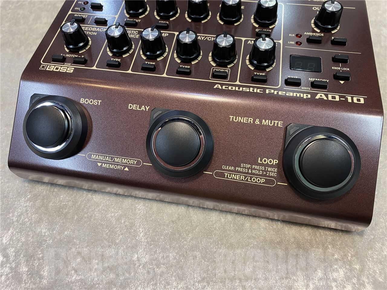 【即納可能/OUTLET/大決算セール】BOSS(ボス) AD-10 (アコースティックギター用プリアンプ/マルチエフェクター) 札幌店 - 3