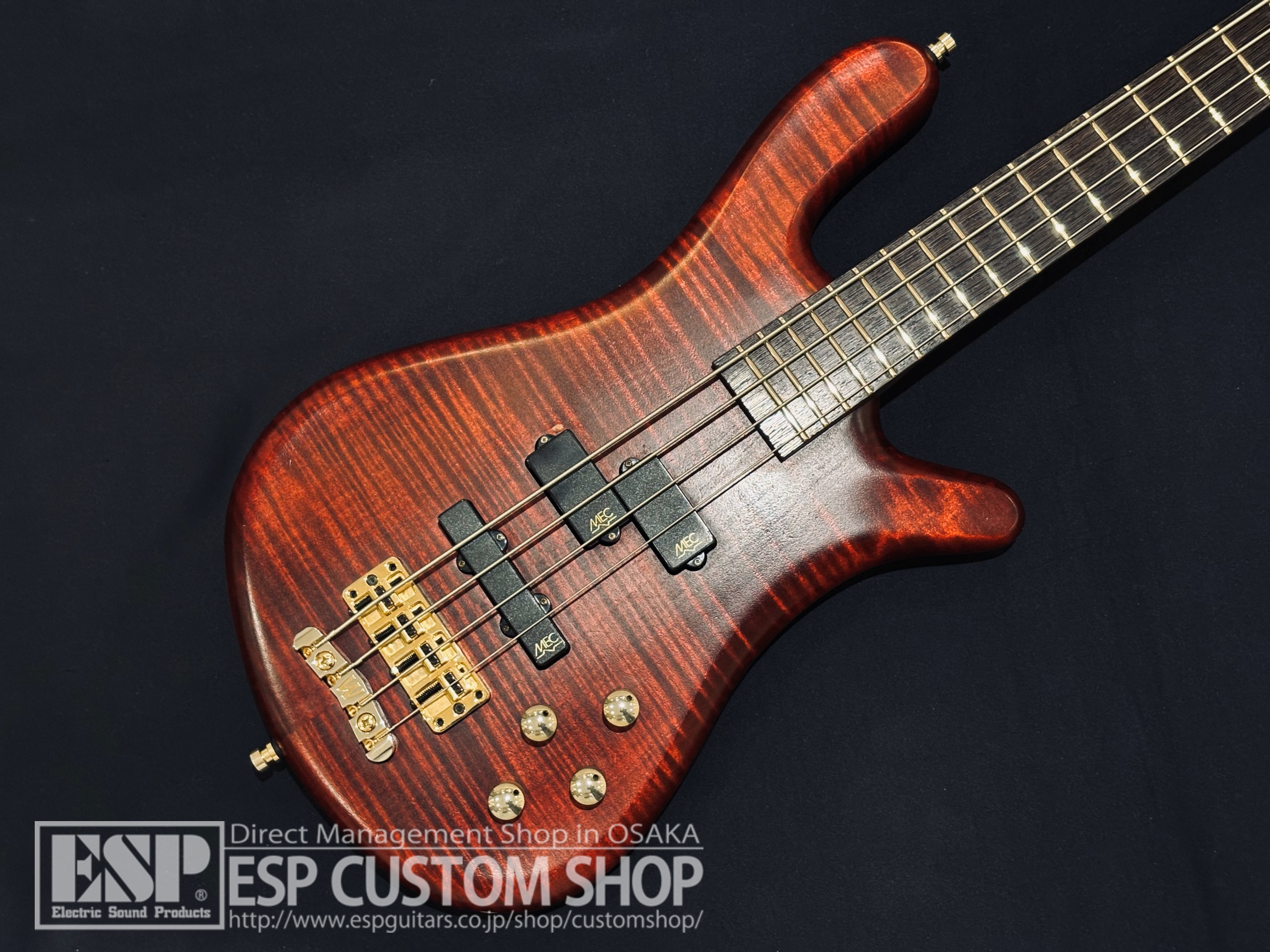 【即納可能/中古品】Warwick(ワーウィック) CS Masterbuilt Streamer LX4 / Burgundy Red TS 大阪店