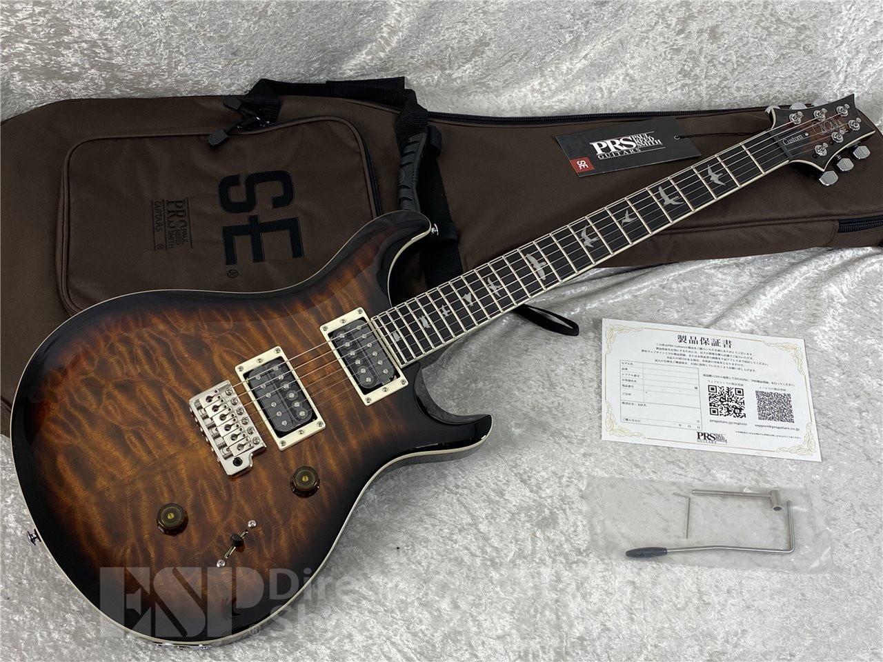 【即納可能】Paul Reed Smith(PRS/ポールリードスミス) SE Custom 24 Quilt Package / Black Gold Sunburst (2025年製) お茶の水駅前店 (東京) - 11