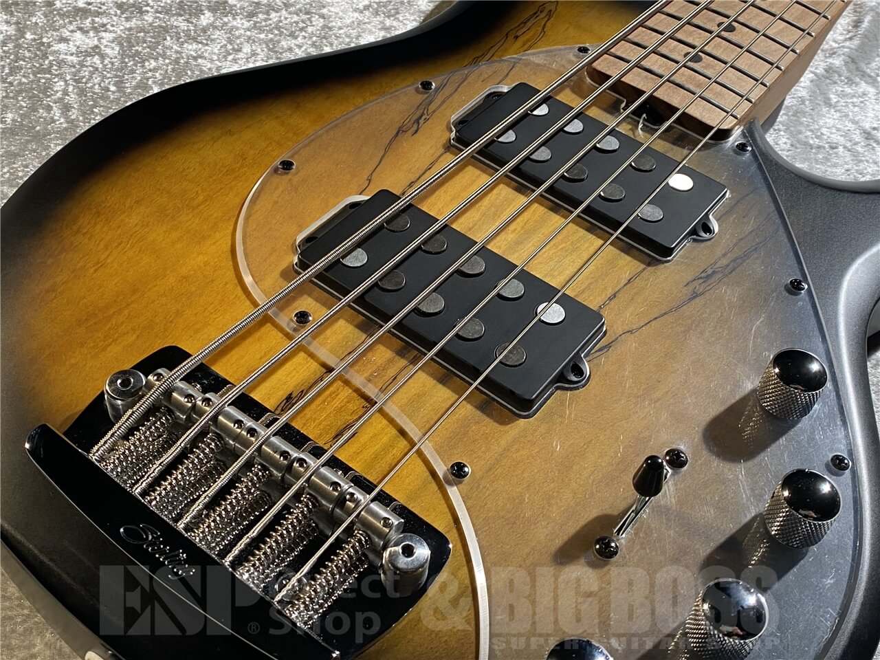 【即納可能】Sterling by MUSIC MAN(スターリンバイミュージックマン) StingRay RAY35 HH Spalted Maple (Natural Burst Satin) 札幌店 - 3