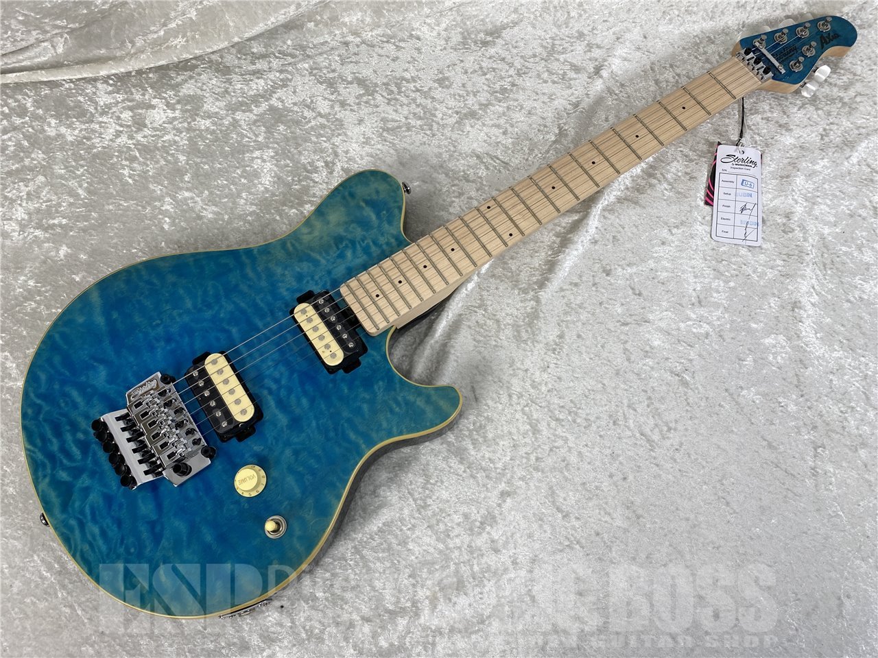 【即納可能】Sterling by MUSICMAN(スターリン バイ ミュージックマン) AXIS AX40-TGO-M / Trans Blue お茶の水駅前店(東京)