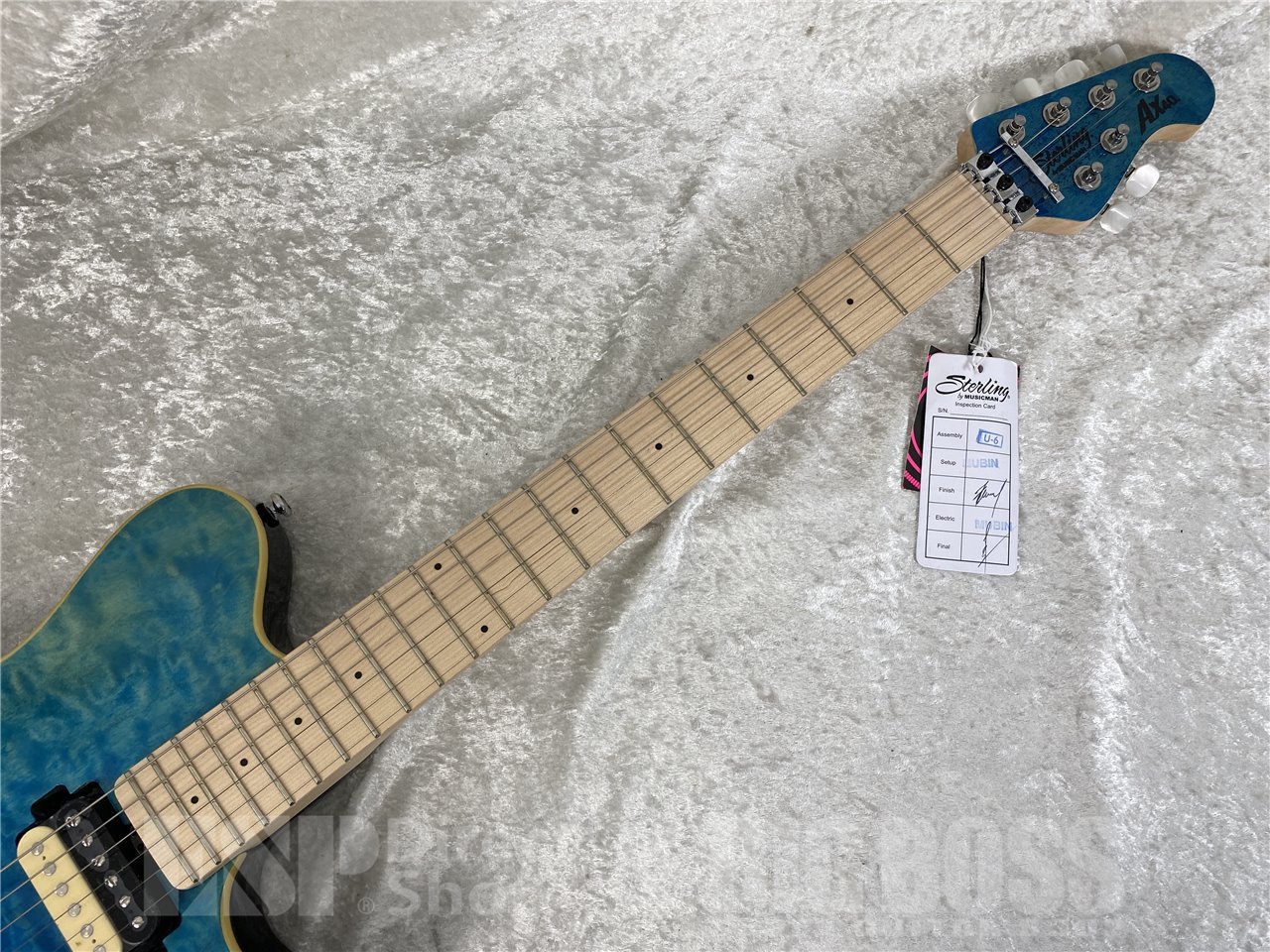 【即納可能】Sterling by MUSICMAN(スターリン バイ ミュージックマン) AXIS AX40-TGO-M / Trans Blue お茶の水駅前店(東京) - 7