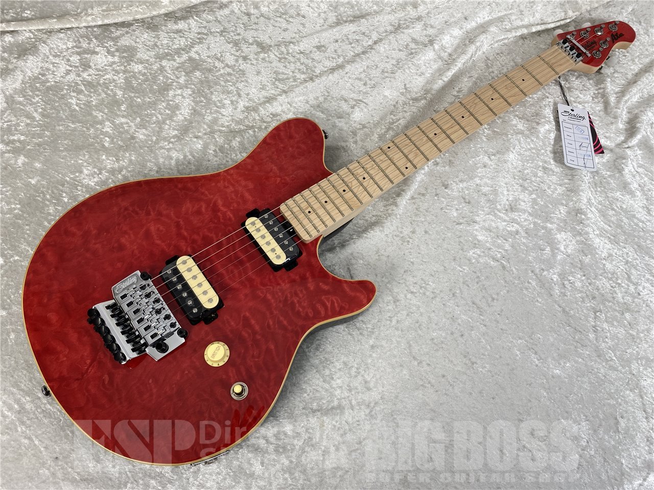 【即納可能】Sterling by MUSICMAN(スターリン バイ ミュージックマン) AXIS AX40-TGO-M / Trans Red お茶の水駅前店(東京)
