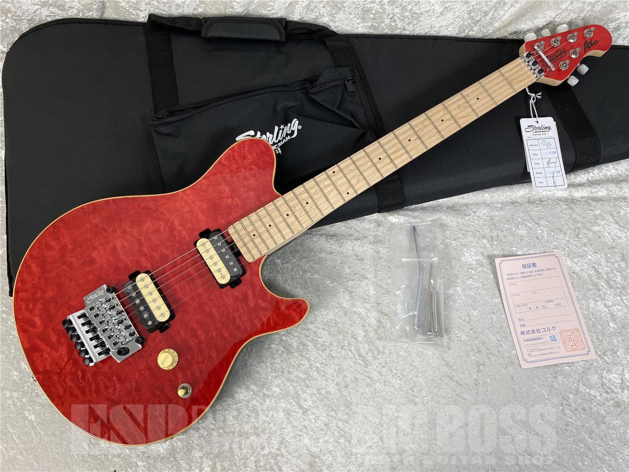 【即納可能】Sterling by MUSICMAN(スターリン バイ ミュージックマン) AXIS AX40-TGO-M / Trans Red お茶の水駅前店(東京) - 11