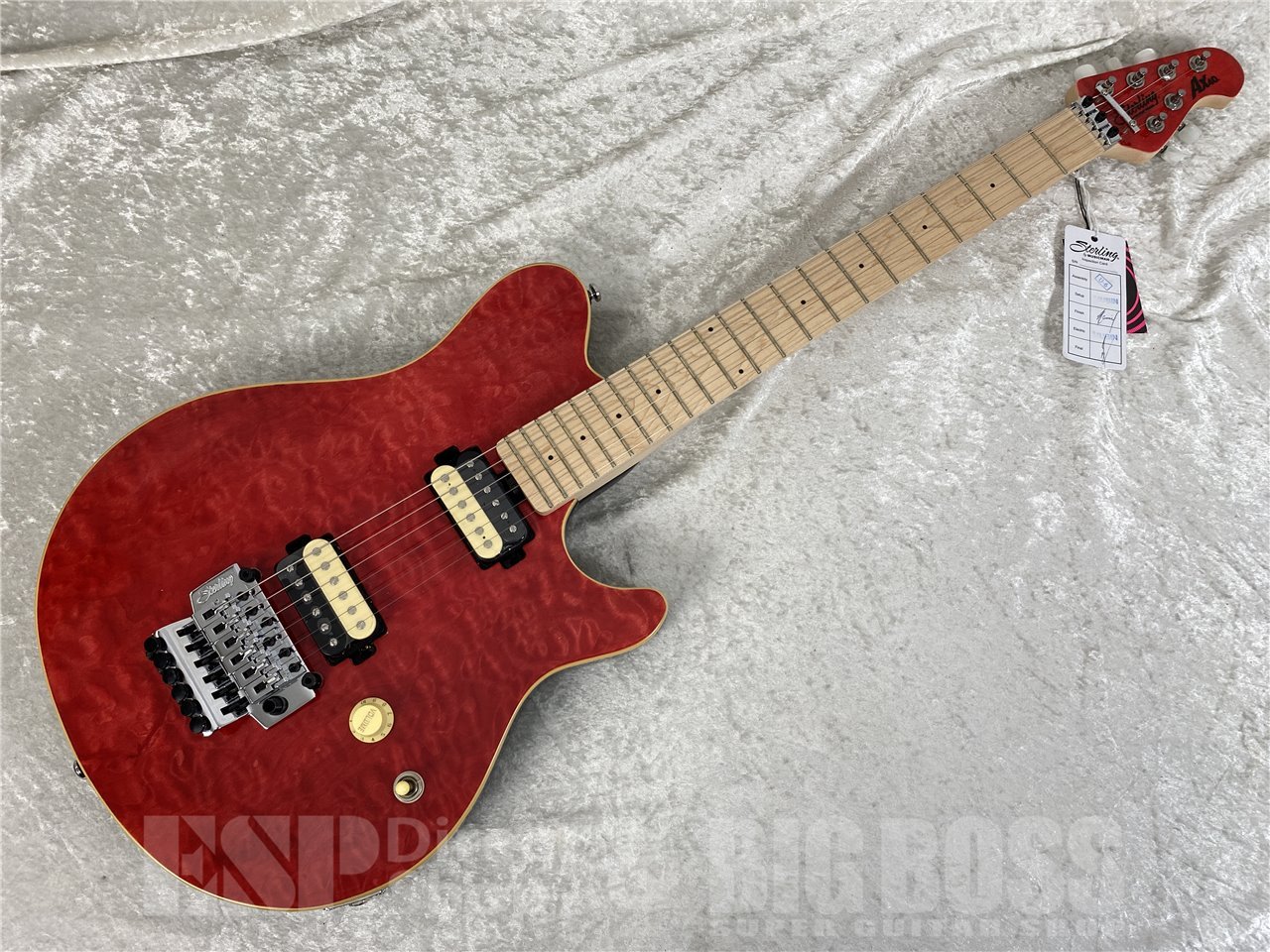 【即納可能】Sterling by MUSICMAN(スターリン バイ ミュージックマン) AXIS AX40-TGO-M / Trans Red お茶の水駅前店(東京) - 2