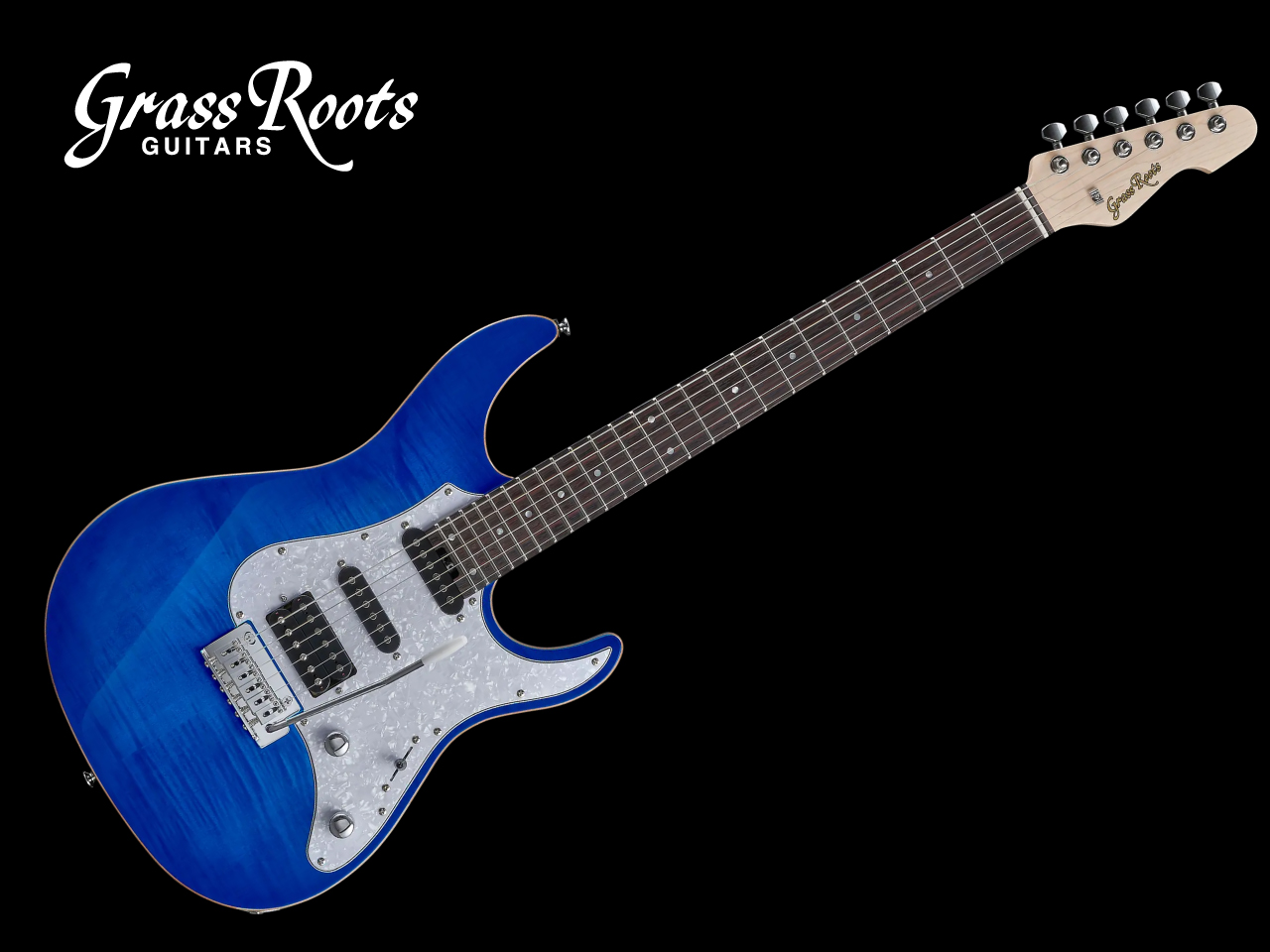 【お取寄せ商品】GrassRoots(グラスルーツ) G-SNAPPER-CTM / See Thru Blue Sunburst