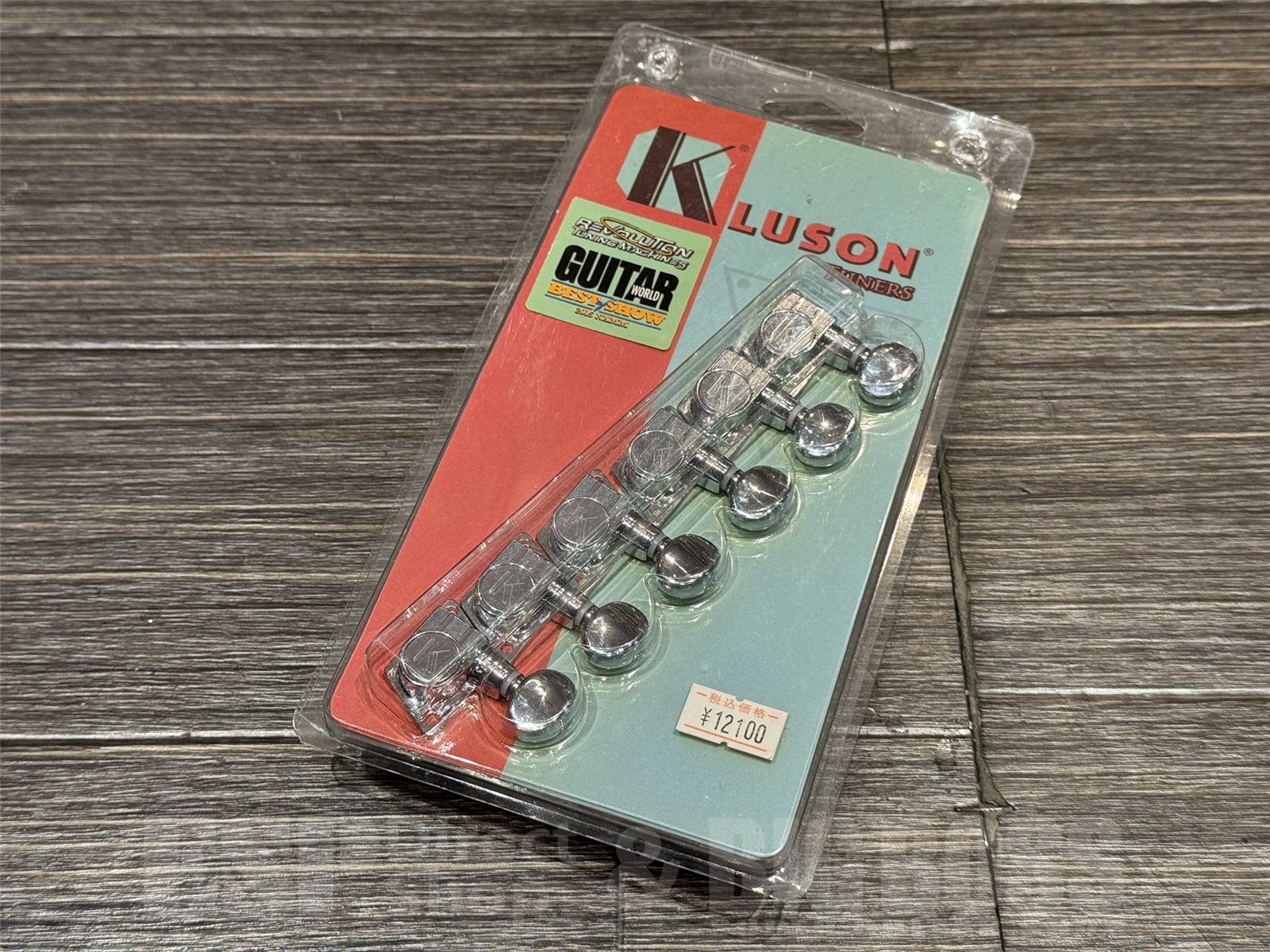 【即納可能 / 箱ボロ】Kluson (クルーソン) 6 in line / MB / Chrome / F-m 京都店