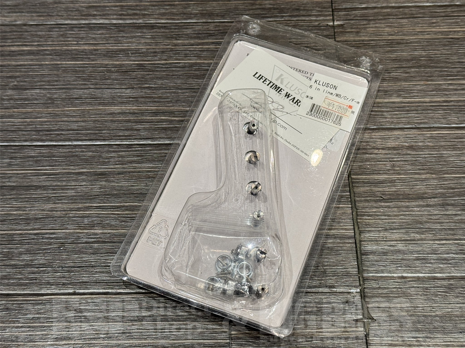 【即納可能/箱ボロ特価】Kluson (クルーソン) 6 in line / MB / Chrome / F-m 京都店 - 2