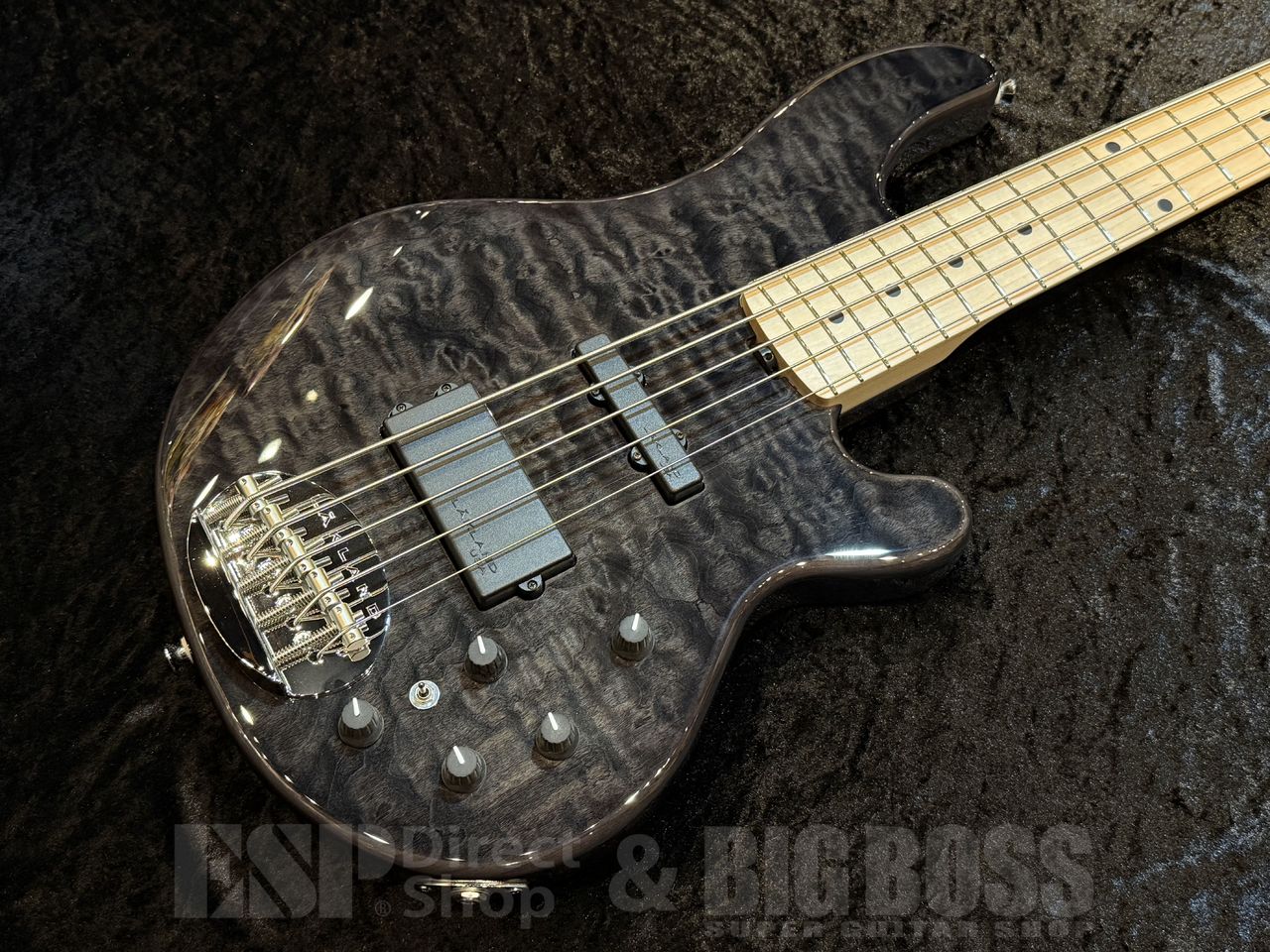 【即納可能】Lakland （レイクランド） SL55-94 Deluxe Black Translucent / Maple FB　福岡店 - 2