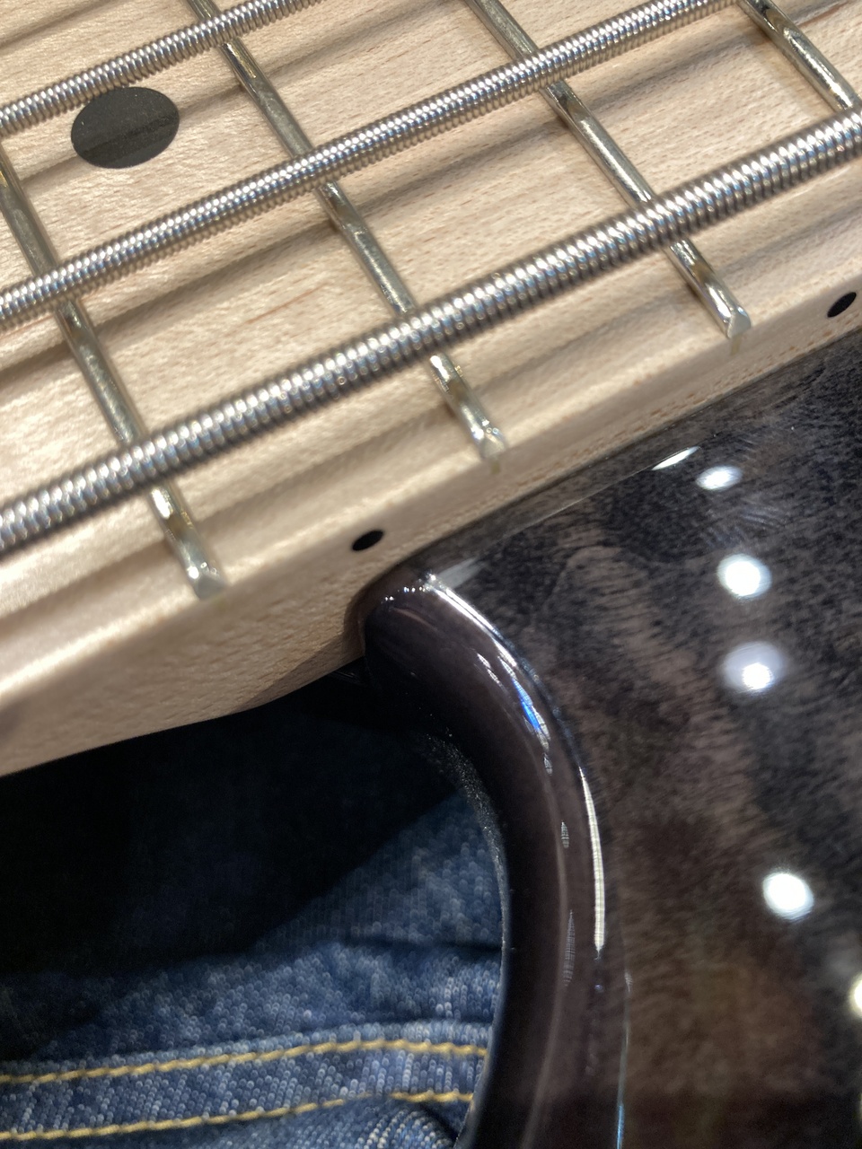 【即納可能】Lakland （レイクランド） SL55-94 Deluxe Black Translucent / Maple FB　福岡店 - 7